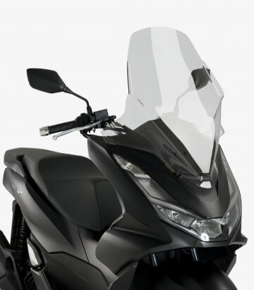 Honda PCX 2021 Puig V-Tech Line Touring Transparent Windscreen 20637W