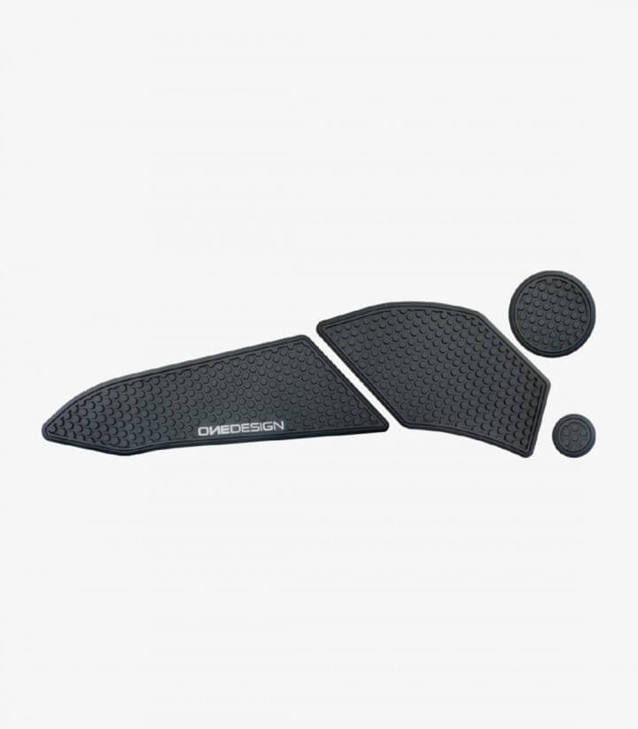 Seitliches Tankpad Ducati Multistrada 950 (19-23) in der Farbe Schwarz von Puig 20291N