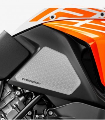 Seitliches Tankpad KTM 1050/1090/1190 Adv + 1290 Super Adventure/R/S/T (13-20), 690 Duke (08-11) in der Farbe Klar von Puig 2017