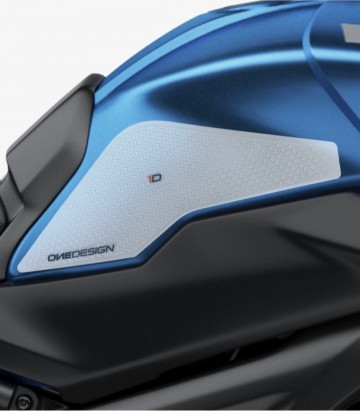 Seitliches Tankpad Yamaha MT-09 Tracer (15-17), Tracer 900 (18-20), Tracer 900 GT (18-20) in der Farbe Klar von Puig 20091W