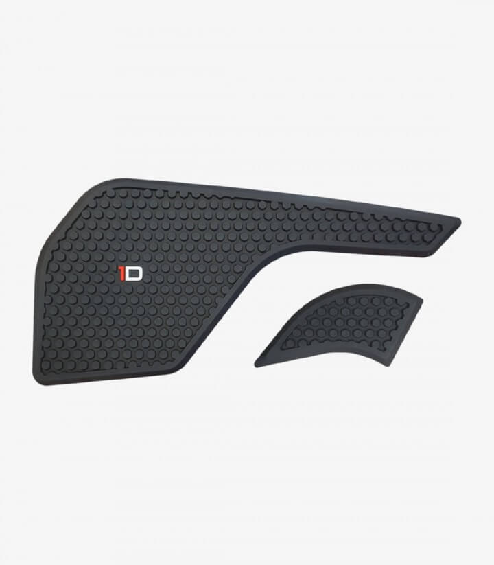Seitliches Tankpad several Triumph models in der Farbe Schwarz von Puig 20088N