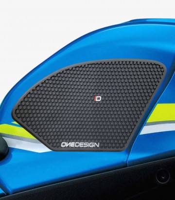 Seitliches Tankpad Suzuki GSX-R1000 (17-21, 26) in der Farbe Schwarz von Puig 20084N