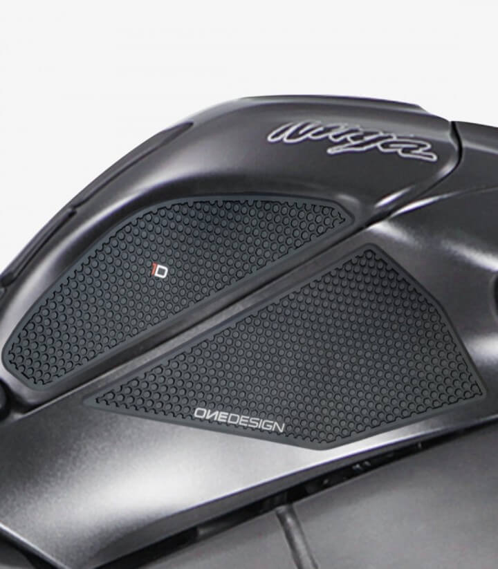 Seitliches Tankpad Kawasaki ZX-10R (12-23), ZX-10R Ninja KRT (16-20), ZX-10R Ninja Performance (16-18) in der Farbe Schwarz von 
