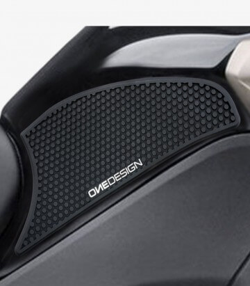 Seitliches Tankpad Kawasaki Versys 1000 (16-23) in der Farbe Schwarz von Puig 20077N