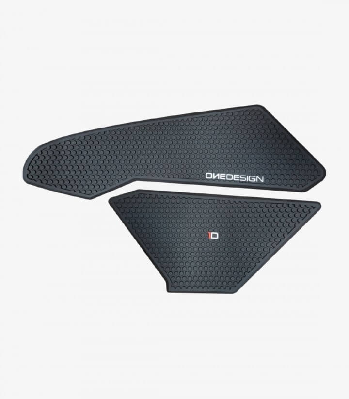 Seitliches Tankpad Honda CBR1000RR Fireblade (17-19) in der Farbe Schwarz von Puig 20074N