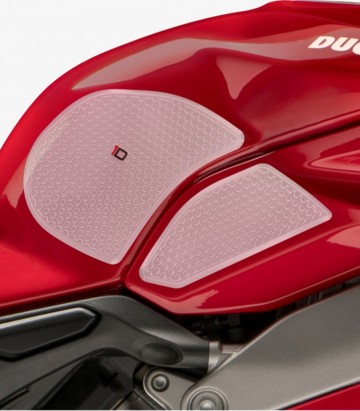 Protector de depósito lateral Ducati Panigale 1100 V4/R/S color Transparente de Puig 20067W
