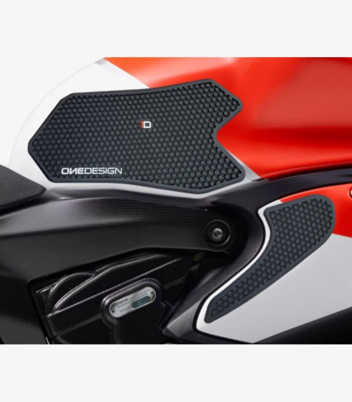 Seitliches Tankpad Ducati 1199/1299/899/959 Panigale (12-19) in der Farbe Schwarz von Puig 20066N