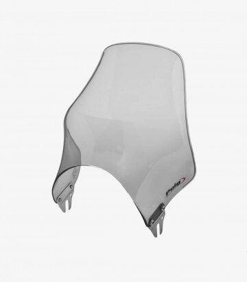 Windschild Puig Naked Getönt 0869H für Motorräder mit Rundscheinwerfer