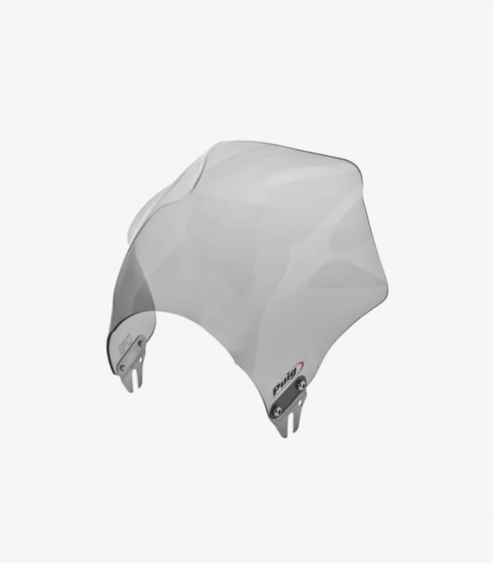 Kurzes Windschild Puig Modell Raptor für Rundscheinwerfer in Getönt 0013H