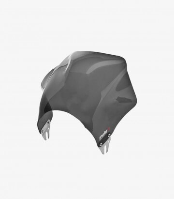 Cúpula Corta Puig modelo Raptor para Faro Redondo color Ahumado Oscuro