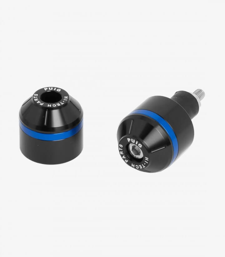 Black Universal bar ends from Puig 8498N