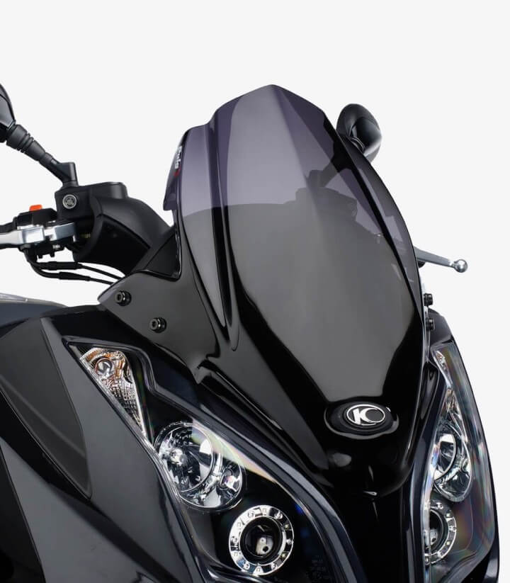 Puig V-Tech Line Sport Dark smoked Windshield for Maxiscooters 5522F