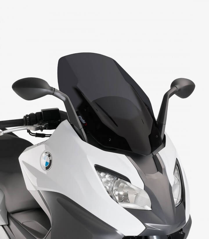 Pantalla Puig modelo V-Tech Line Sport para Maxiscooters color Ahumado oscuro 9014F