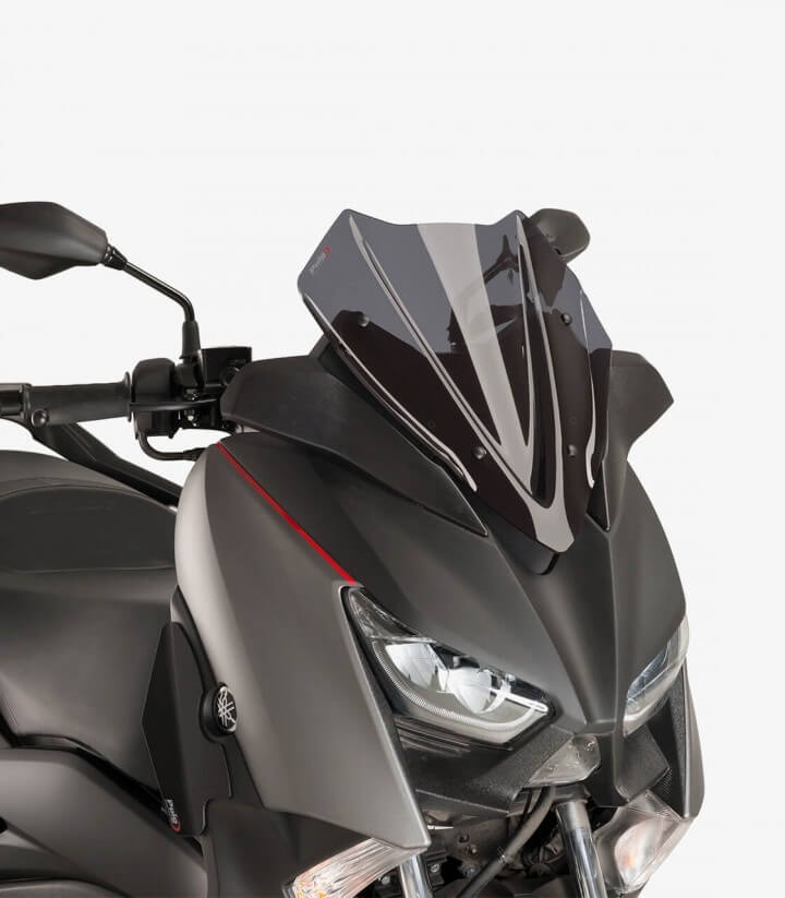Pantalla Puig modelo V-Tech Line Sport para Maxiscooters color Ahumado oscuro 9474F