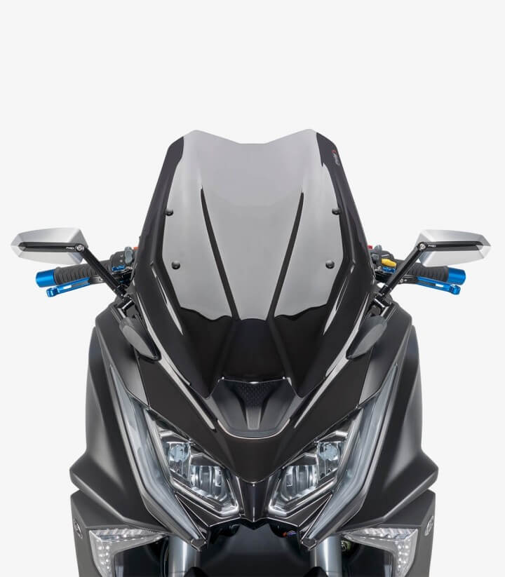 Pantalla Puig modelo V-Tech Line Sport para Maxiscooters color Ahumado oscuro 9478F