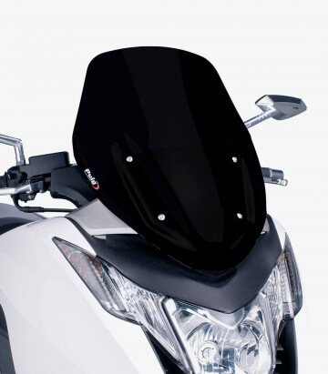 Puig V-Tech Line Sport Black Windshield for Maxiscooters 6283N