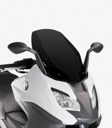 Pantalla Puig modelo V-Tech Line Sport para Maxiscooters color Negro 9014N