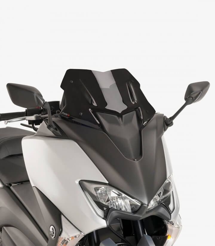 Pantalla Puig modelo V-Tech Line Sport para Maxiscooters color Negro 9423N