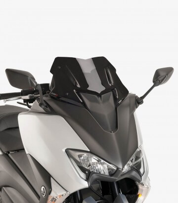 Yamaha T-MAX 530 (2017 - 2019), T-MAX 560 (2020 - 2021) Puig V-Tech Line Sport Black Windscreen 9423N