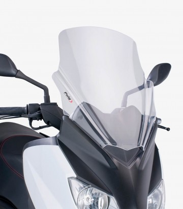 Yamaha X-MAX 125 / 250 (2010 - 2013) Puig V-Tech Line Touring Transparent Windscreen 6259W