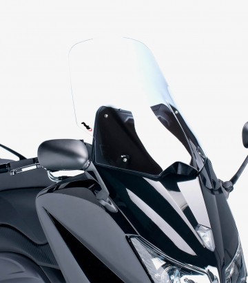 Yamaha T-Max 530 2012 - 2016 Puig V-Tech Line Touring Transparent Windshield 6260W