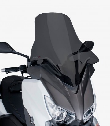 Yamaha X-MAX 125 / 250 / 400 (2013 - 2017) Puig V-Tech Line Touring Dark smoked Windscreen 6874F