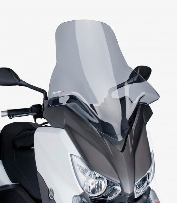 Yamaha X-MAX 125 / 250 / 400 (2013 - 2017) Puig V-Tech Line Touring Smoked Windscreen 6874H