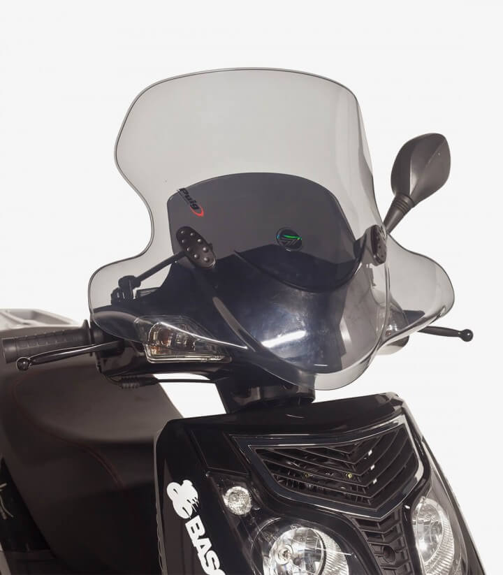 Parabrisas Puig modelo City Touring para scooters color Ahumado
