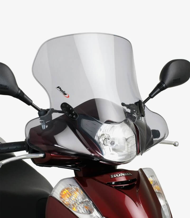 Parabrisas Puig modelo City Touring para scooters color Ahumado
