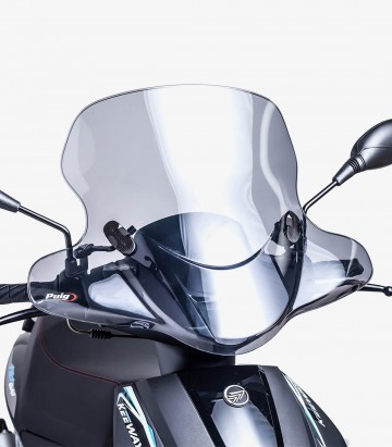 Puig City Touring Smoked Windshield for Scooters 6527H