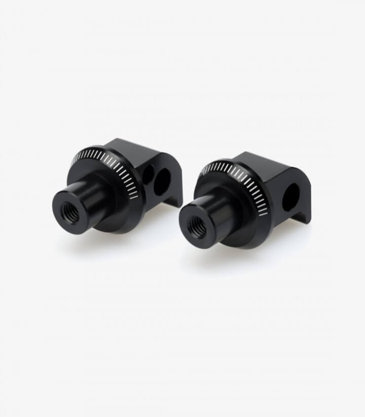 Juego de herrajes de estribera para Yamaha MT-07 Tracer (2020 - 2022) Puig 20445N para pasajero