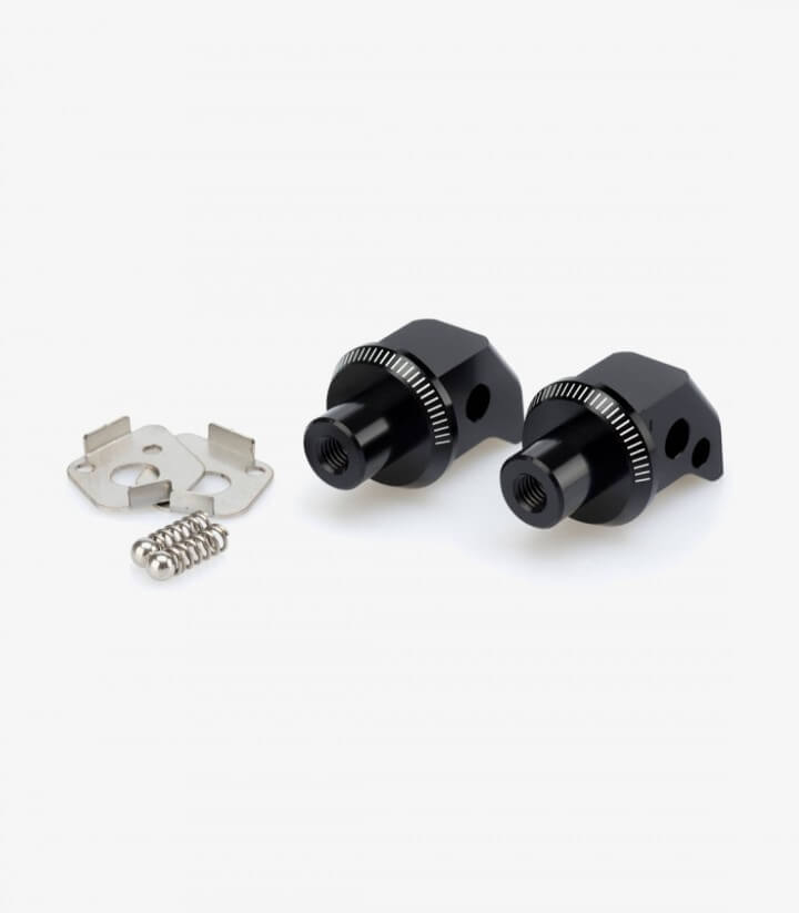 Juego de herrajes de estribera para Triumph Tiger 800 Puig 7277N para pasajero