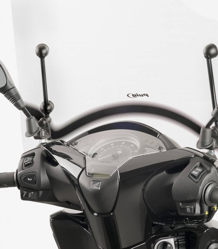 Puig T.S. Transparent Windshield for Scooters