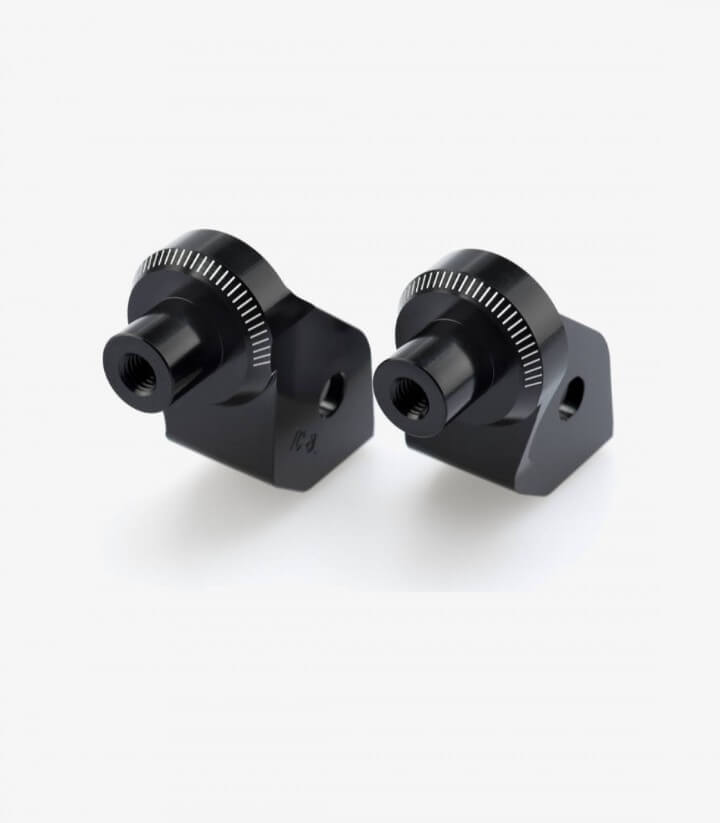 Juego de herrajes de estribera para BMW G650GS (2011 - 2016) Puig 7240N para piloto