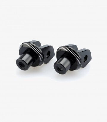 Fußrastenhalter-Set Fahrer several Aprilia models Puig 6864N