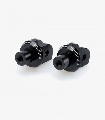 Juego de herrajes de estribera para varios modelos de Triumph Puig 6797N para piloto