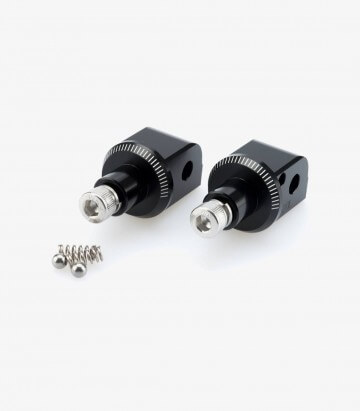Juego de herrajes de estribera para KTM 200/390 Duke (2012 - 2016) Puig 6770N para pasajero