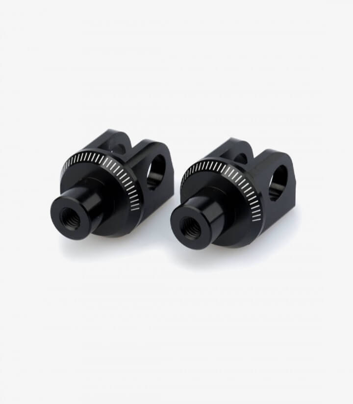 Juego de herrajes de estribera para Kawasaki Z H2, Z1000/800/750/R, ZX-10/6R Puig 6677N para piloto