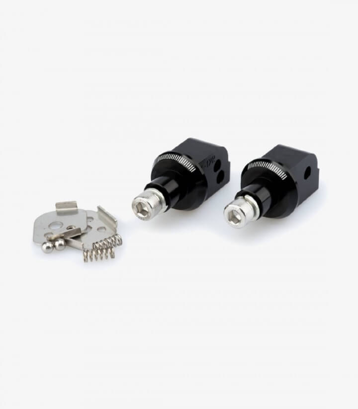 Juego de herrajes de estribera para Honda CB500F/X, CBR500/250R Puig 6645N para pasajero