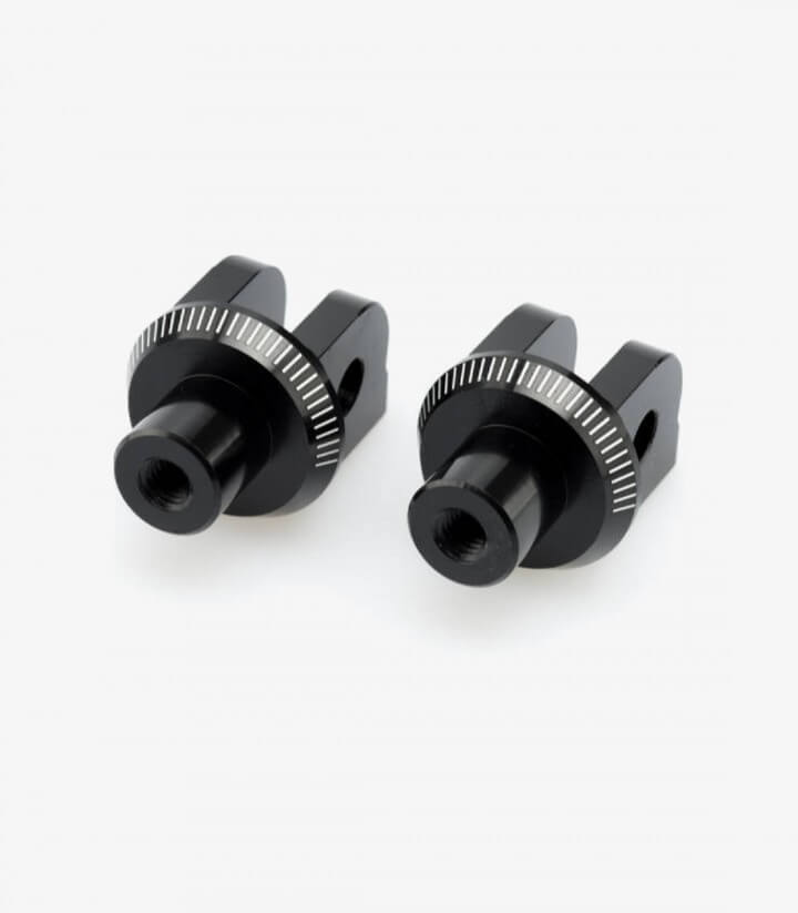 Fußrastenhalter-Set Fahrer Aprilia Tuono 125 (24-26), Honda Crossrunner (11-14), Voge 900DSX (24-26) Puig 6344N