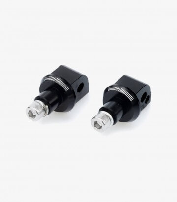Juego de herrajes de estribera para Aprilia RS 660 (2021 - 2022), Shiver 750 (2007 - 2016) Puig 6339N para pasajero