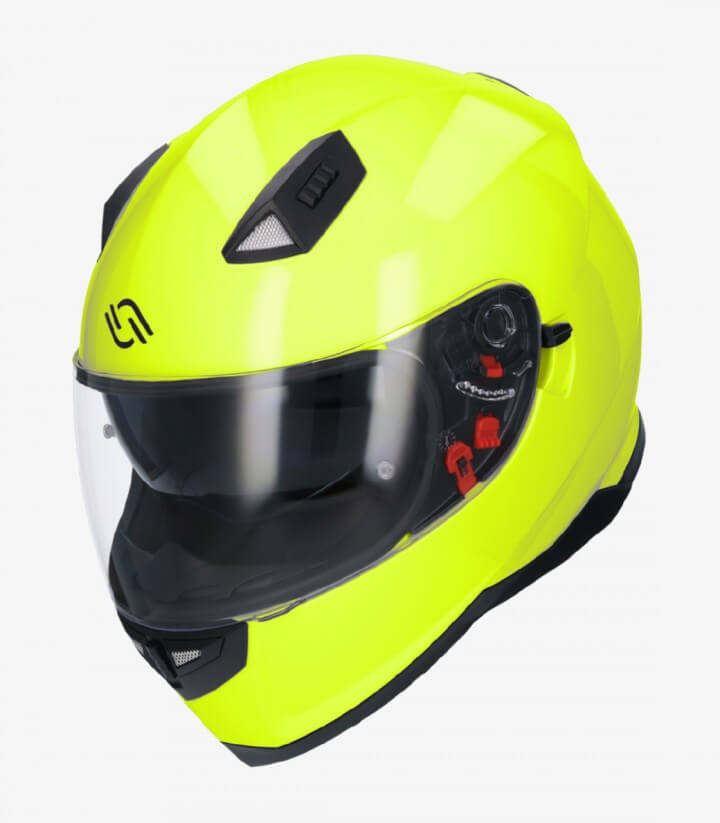 Shiro SH-881 SV fluor yellow Full Face Helmet