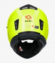 Casco Integral Shiro SH-881 SV amarillo flúor