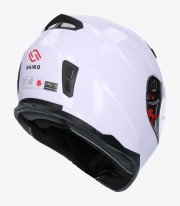 White Full Face Shiro SH-881 SV Helmet