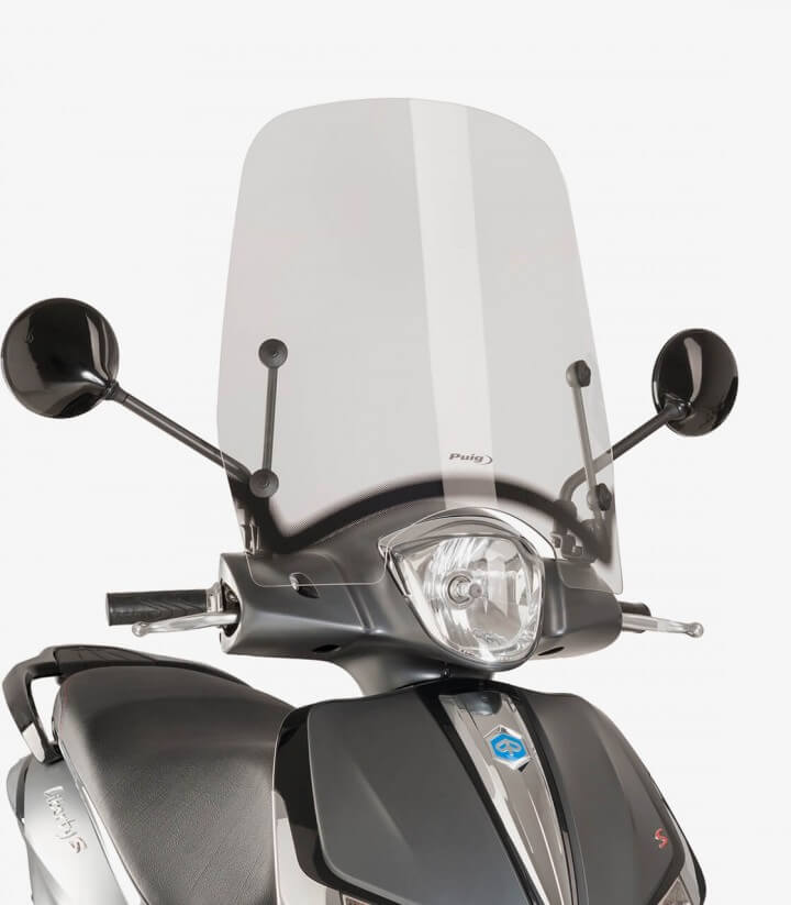 Parabrisas Puig modelo T.S. para scooters color Transparente