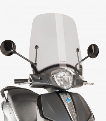 Puig T.S. Transparent Windshield for Scooters 5850W