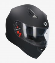 Matt Black Full Face Shiro SH-881 SV Helmet