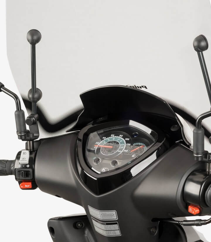 Parabrisas Puig modelo T.S. para scooters color Transparente 9241W 9241W