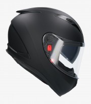 Shiro SH-605 Shadow Solid matt black Full Face Helmet