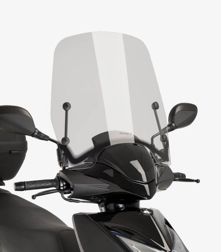 Windschild Puig Modell T.S. für Roller in Klar 9241W